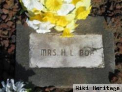 Mrs H. L. Bob