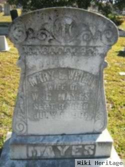 Mary E. Wright Mayes