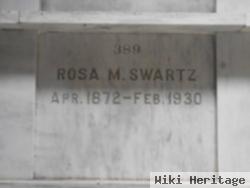 Rosa M Swartz