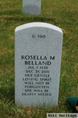 Rosella M Thomas Belland