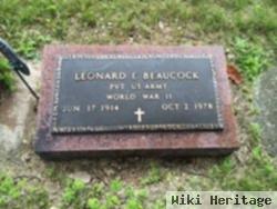 Leonard E Beaucock