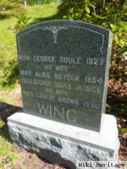 George Soule Wing