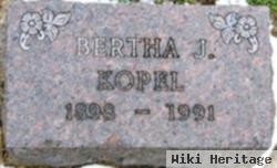 Bertha J Kopel