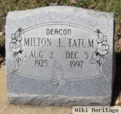 Milton J. Tatum