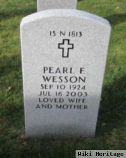 Pearl E. Wesson