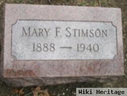 Mary F. Stimson