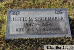 Jeffie M Shoemaker