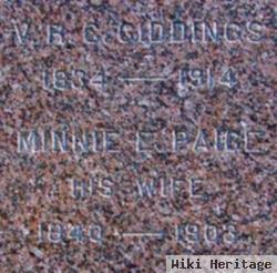 Minnie E Paige Giddings