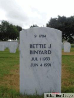 Bettie J Binyard