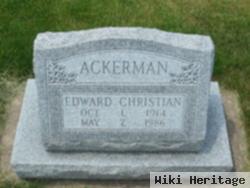 Edward Christian Ackerman