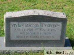 Vivian Macdonald Sperow