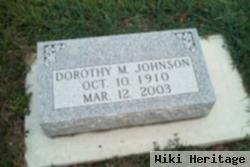 Dorothy M Bruns Johnson