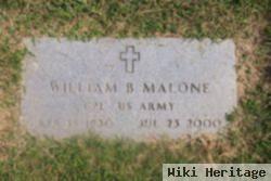 William B Malone