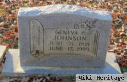 Geneva P. Johnson