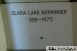 Clara May Lake Berninger