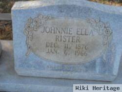 Johnnie Ella Mcmillan Rister