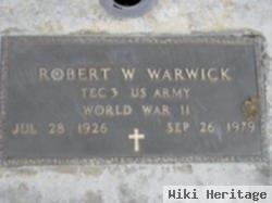 Robert William Warwick