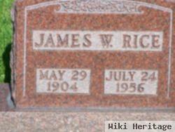 James W Rice