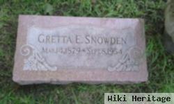 Gretta E Snowden