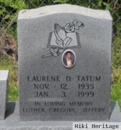 Laurene D Tatum