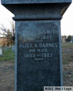 Alice A Barnes Smith