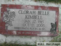 Clorah Belle Simmons Kimbell