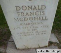 Donald Francis Mcdonell