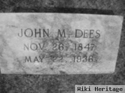 John Marshall Dees, Jr