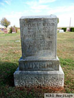 Julia M. Sweet Wixson