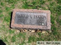 Harold G. Paxton