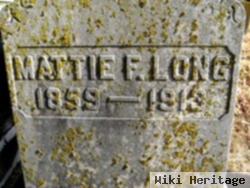 Martha Fletcher "mattie" Long