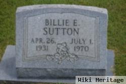 Billie E. Sutton