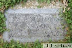 Pauline Louise Knaak