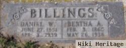 Bertha A Billings