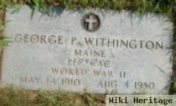 George P Withington