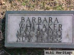 Barbara Whitaker