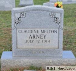 Bertha Claudine Melton Arney