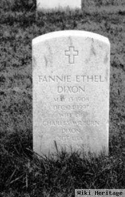 Fannie Ethel Dixon