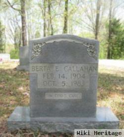 Berta Ester Callahan