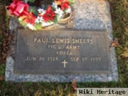 Paul Lewis Sheets