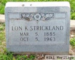 Lonnie "lon" Strickland