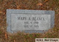 Mary A. Blanck