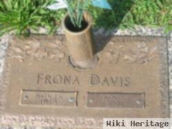 Frona Boggess Davis