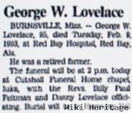 George W. Lovelace