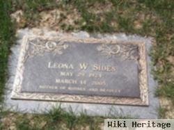 Leona W. Walker Sides