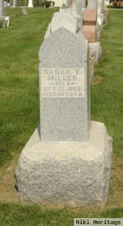 Sarah E Miller