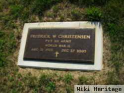 Pvt Fredrick W Christensen