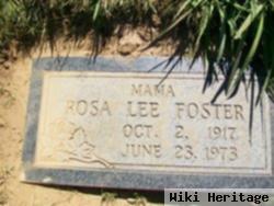 Rosa Lee "rosie" Orr Foster