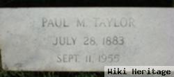 Paul M. Taylor