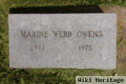 Maxine Webb Owens